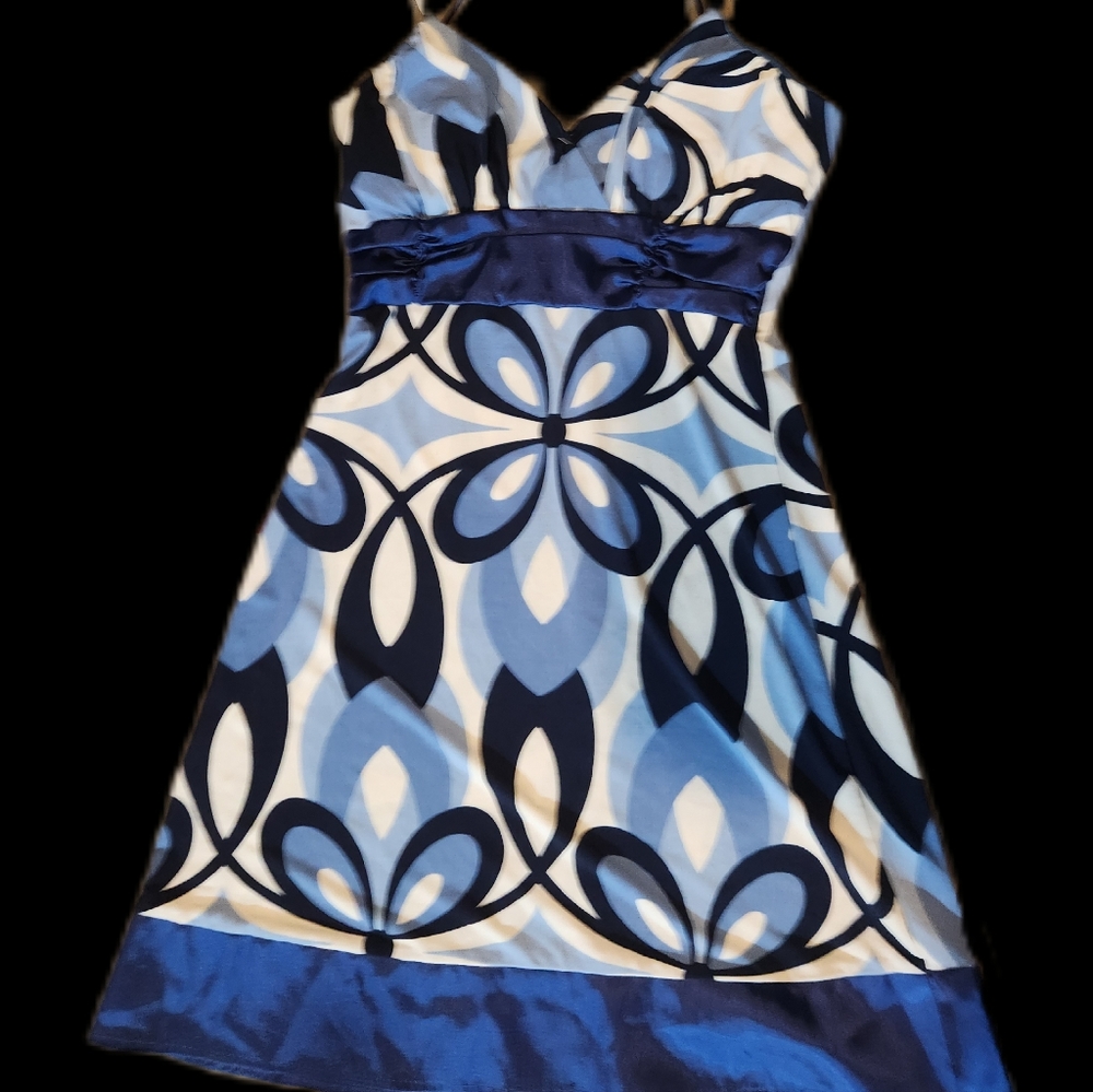 Taboo size med blue dress